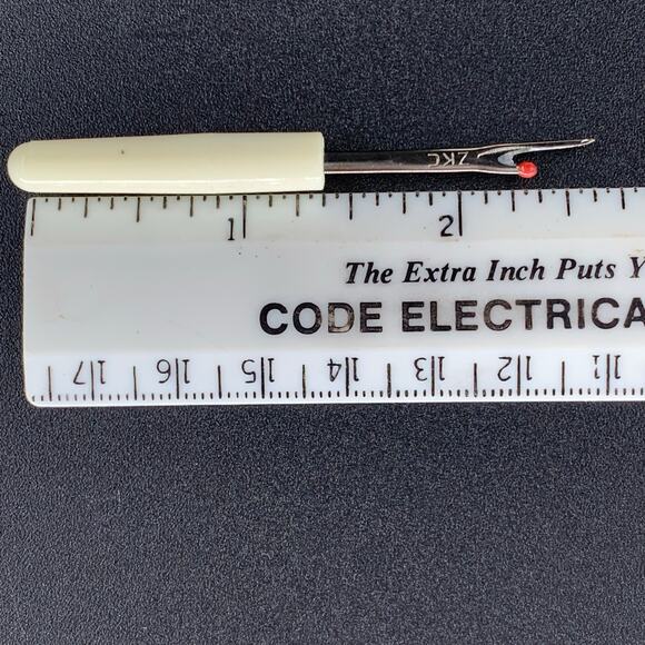 Seam Ripper Tool Sewing Machine Replacement Small 3 Inch Beige Stitch Remover - Picture 3 of 7